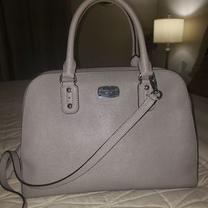 MICHAEL KORS Grey Leather Handbag